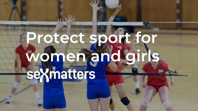 Protect sport for women and girls