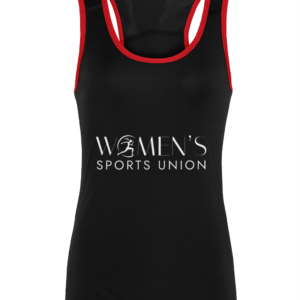 TR023 Women's TriDri® Panelled Fitness Vest - Black/Red