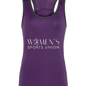 TR023 Women's TriDri® Panelled Fitness Vest - Purple/Charcoal