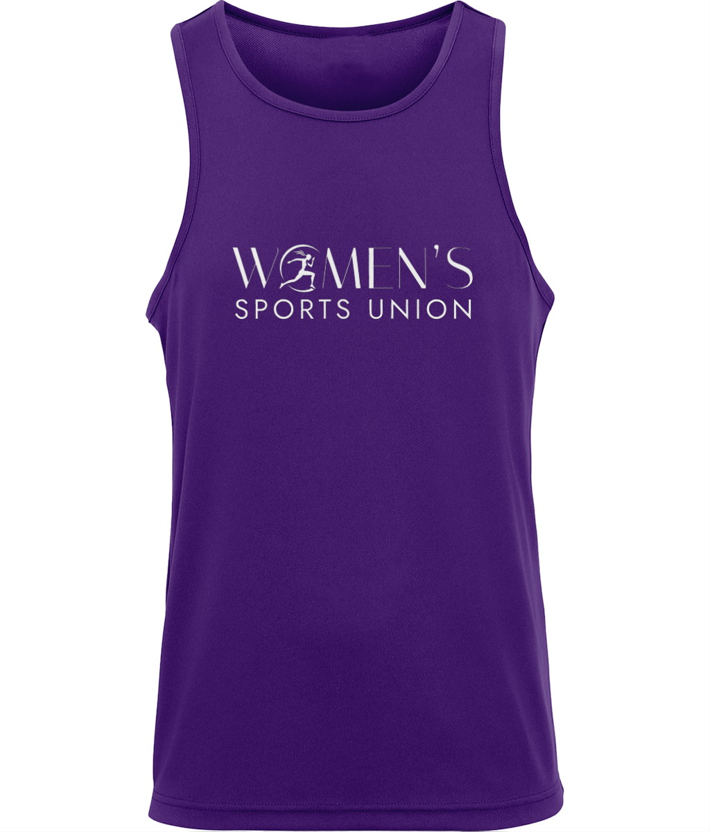 JC007 Mens Just Cool Sports Vest - Purple