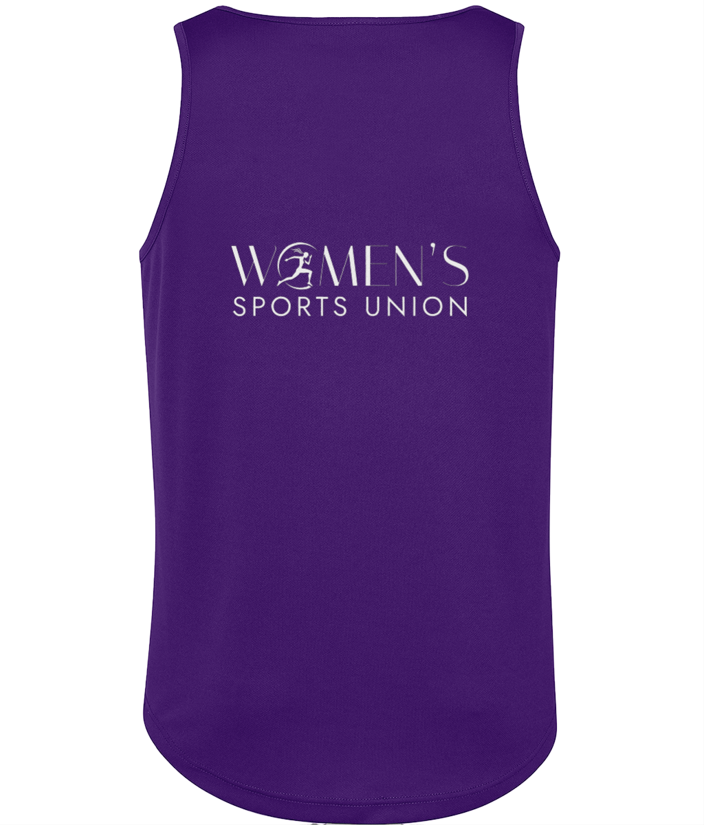 JC007 Mens Just Cool Sports Vest - Purple - Image 3